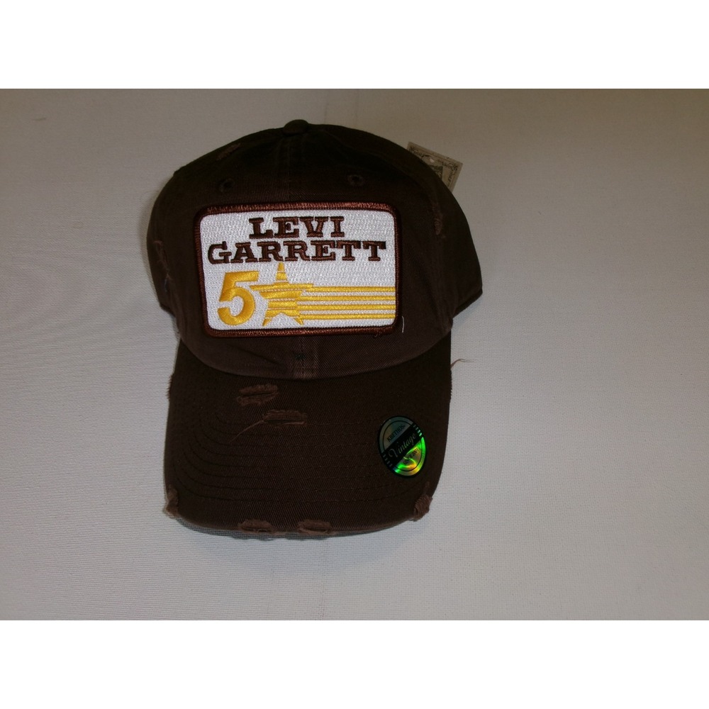 LEVI GARRETT DISTRESSED STRAPBACK BEACH GOLF Y2K 00S HAT CAP VINTAGE N1